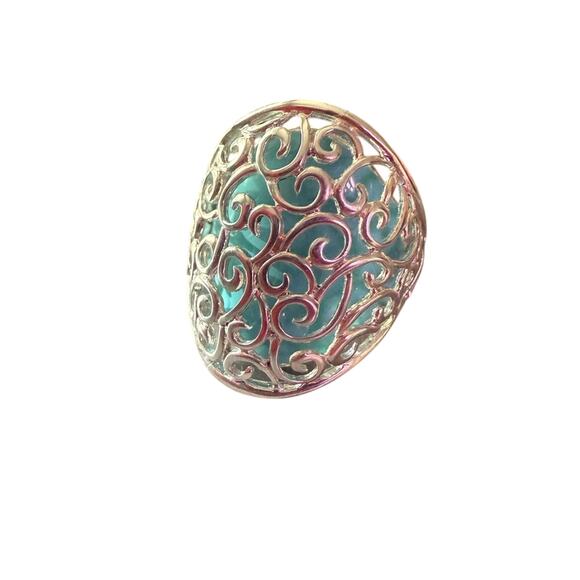 925 Sterling Silver Ring Size 6 - Picture 1 of 15